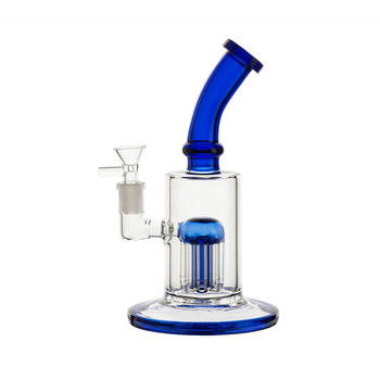 Бонг Bubbler 8хArm perc blue - Бонги - Бонги стеклянные - Бонги средние (20-50 см) - Магазин домашних увлечений homehobbyshop.ru