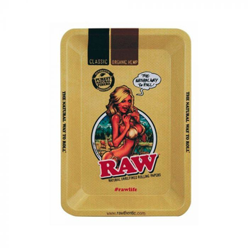 Поднос RAW Metal Rolling Tray, Girl Mini - Бренд RAW - Магазин домашних увлечений homehobbyshop.ru